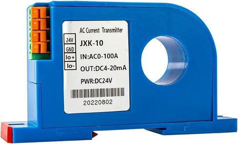 1pcs DC Current Sensor Transmitter Output 4-20mA 0-5V Analog Signal 0-150A Input 22mm Hole Current Transformer(22mm,DC0-10A_4-20MA_DC24) in Kuwait