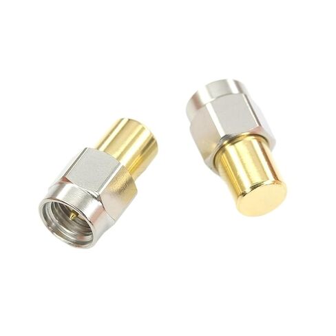 1 SMA Gold-Plated 11-18mm 0-18GHz Male coaxial Terminal Connector(13 MM Height/0-6GHZ 2W) in Kuwait