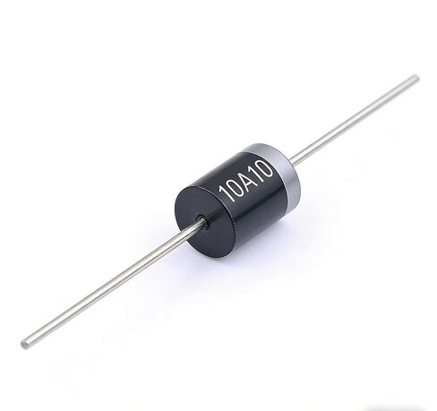 20PCS 10A10 Rectifier Diode 10A 1000V DO-201AD | High Current Power Rectifier for AC to DC Conversion, Power Supply, Motor Control & DIY Electronics Projects in Kuwait