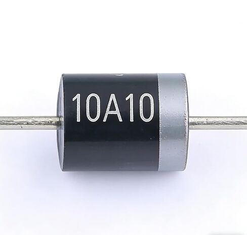 20PCS 10A10 Rectifier Diode 10A 1000V DO-201AD | High Current Power Rectifier for AC to DC Conversion, Power Supply, Motor Control & DIY Electronics Projects in Kuwait