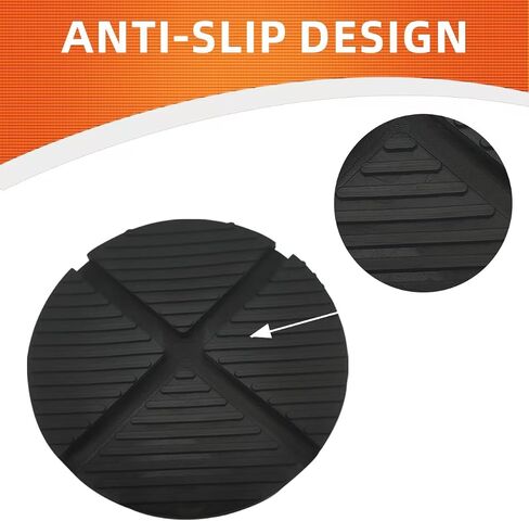 Floor Jack Rubber Pad, Universal Jack Pad Adapter, Pinch Weld Side Frame Rail Protector, 1 Pack in Kuwait