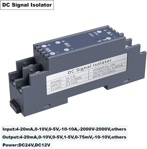 1 في 1 خارج تيار مستمر الجهد الارسال 0-10mA إلى 0-20mV 4-20mA 0-5V إشارة المعزل 0-75mV 0-60mV 20-4mA محول إشارات (0-10A ، خارج 0-75mV) in Kuwait