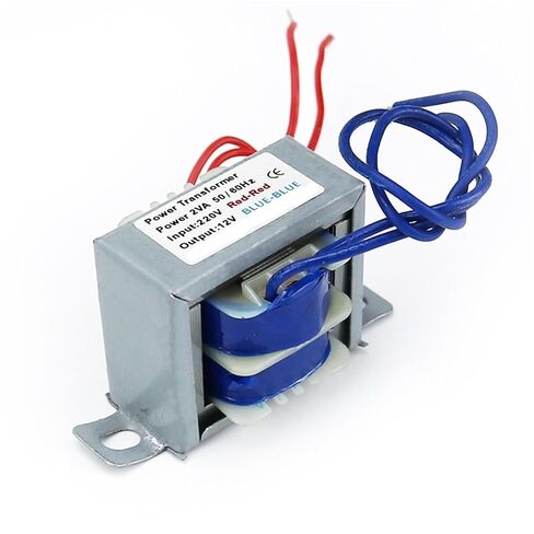 2W EI Output Voltage Copper Core Input 220V 380V spot Welder Power Transformer Step Down 6V 9V 12V 15V 24V 1Pcs(220V Single V 2 line_12V) in Kuwait