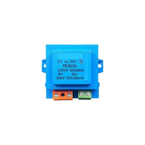 TE3515 3.5VA 110V-380V /6V/7.5V/9V/12V/15V/18V/24V محول عزل آمن مغلف PCB لحام 1 قطعة (3.5VA-230V-12V) in Kuwait