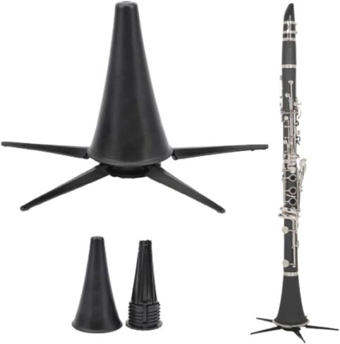 Clarinet Stand Bracket, Foldable 5 Leg Clarinet Stand Holder Musical Instrument Placement Rack Accessory for Flute Woodwind in Kuwait