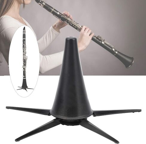 Clarinet Stand Bracket, Foldable 5 Leg Clarinet Stand Holder Musical Instrument Placement Rack Accessory for Flute Woodwind in Kuwait