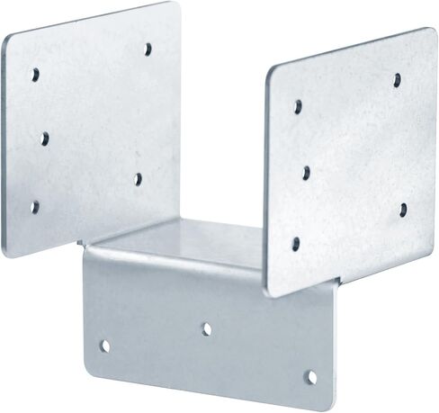 4 Pcs 4x4 Post Header Joist Hanger, Pergola Post to Beam Connector | Hot Dip Galvanized in Kuwait
