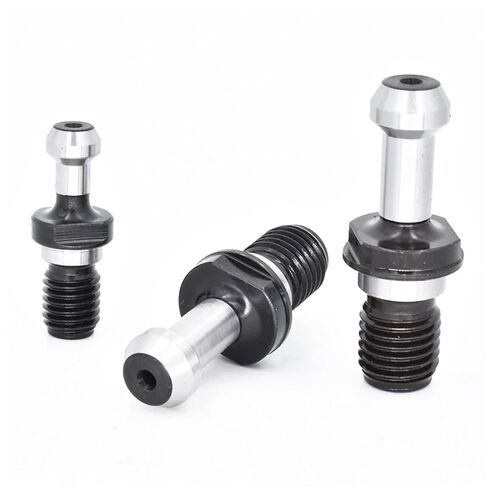 أداة 10 قطع BT30 x 45 درجة M12 BT40 x 45 درجة 60 درجة BT50 سحب مسمار الاحتفاظ بمقبض CNC الطحن الجديد (BT50-45 درجة (5 قطع)) in Kuwait