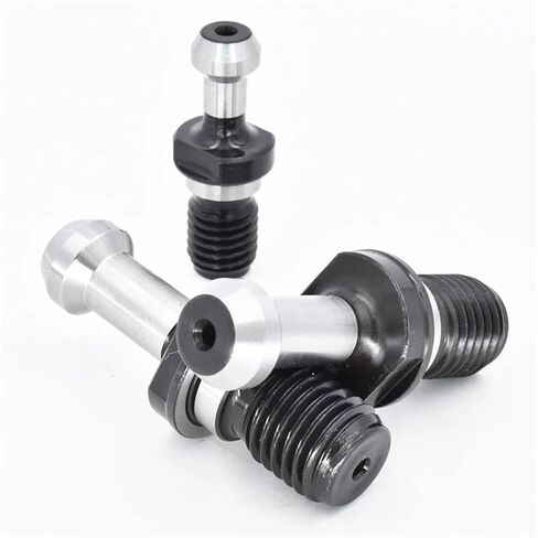 أداة 10 قطع BT30 x 45 درجة M12 BT40 x 45 درجة 60 درجة BT50 سحب مسمار الاحتفاظ بمقبض CNC الطحن الجديد (BT50-45 درجة (5 قطع)) in Kuwait