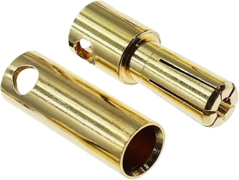 2.0 مللي متر 3.0 مللي متر 3.5 مللي متر 4.0 مللي متر 5.5 مللي متر 6.0 مللي متر 8.0 مللي متر الذهب رصاصة الموز موصل التوصيل ل ESC يبو RC بطارية المقابس (5 مللي متر ، 5 زوج) in Kuwait