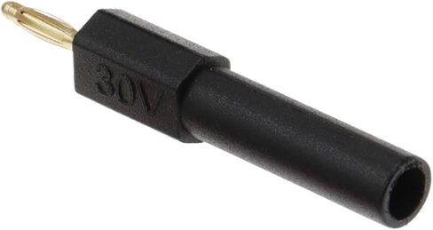 مطلية بالذهب 2 مم ذكر صغير الموز التوصيل إلى 4 مم أنثى جاك موصل محول (DVPEN01-SL، 2PCS) in Kuwait