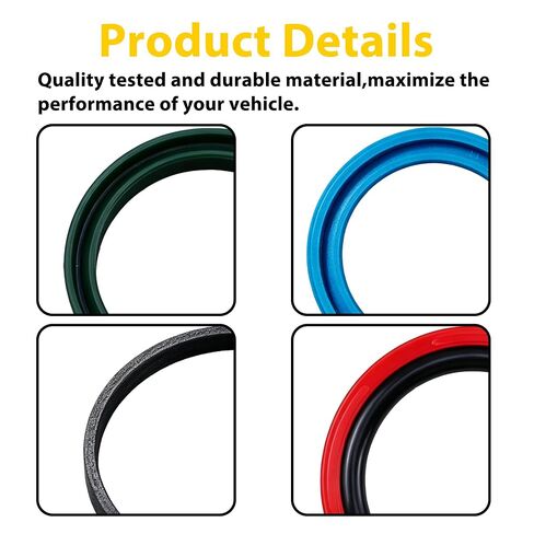 Hydraulic Cylinder Seal Kit Compatible with Kubota Compact Tractor Loader LA1153S,LA1154A,LA1154S,LA1154E,LA1154SU,Boom & Bucket Cylinders Replace#7J417-64920 7J417-63400 in Kuwait