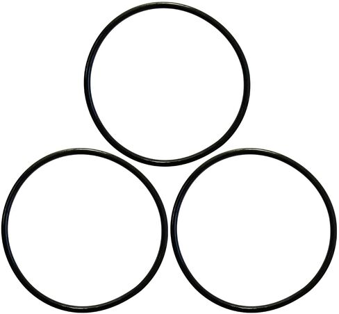 WS03X10039 O-Ring Gasket Seals Compatible with GE HHRING - Fits Whole Home Filtration Models GXWH30C, GXWH35F, GXWH38F, GXWH38S, GXWH40L, WS03X10039, FXHSC, FXHTC (3-Pack) in Kuwait