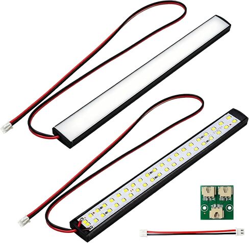 24V Magnetic 42 Cold White LED Light Kit for Flashforge AD5X/AD5M 5M Pro | Aluminum Lighting with Lamp Beads Strip to Chamber Brightness for Flashforge Adventurer 5X 5M Pro Printer Accessories in Kuwait