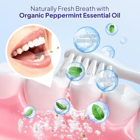 Cavity Healing Tooth Armor Liquid: Clinically Strengthen Enamel with Remineralization Drops at-Home Tooth Enamel Repair Stronger Teeth Hydroxyapatite (120ml, Mint) in Kuwait