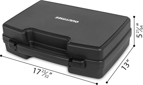 17" x 11.22" x 4.96" Customizable Foam Hard-Shell Portable Case with Pre-cut Foam Interior, Suitable for Storing Electronics, Microphones, Cameras, and Equipment, etc. in Kuwait