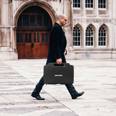 17" x 11.22" x 4.96" Customizable Foam Hard-Shell Portable Case with Pre-cut Foam Interior, Suitable for Storing Electronics, Microphones, Cameras, and Equipment, etc. in Kuwait