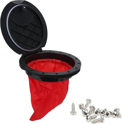 9 Inch Deck Plate Hatch Cover Kit, ABS Rod Hatch Cover with Storage Bag, Marine Hatch Cover, Plastic Fully Sealed Deck Plates for Kayak Yachts in Kuwait