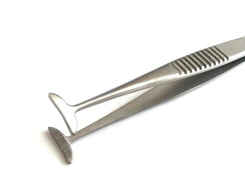 Green Eye Fixation Forceps 4" Ent Instruments in Kuwait