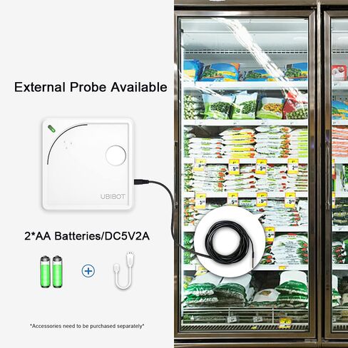 WS1 Bundle - WiFi Environmental Sensor Kit with External Probe and Temperature Monitor Accessories in Kuwait