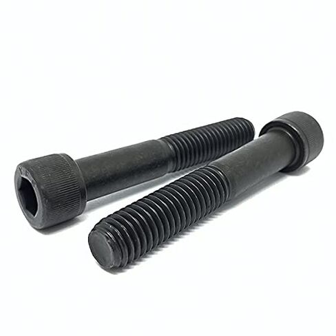 (4) 3/8-24 x 2-1/2" Allen Socket Head Cap Screws Alloy Bolts Black Oxide in Kuwait