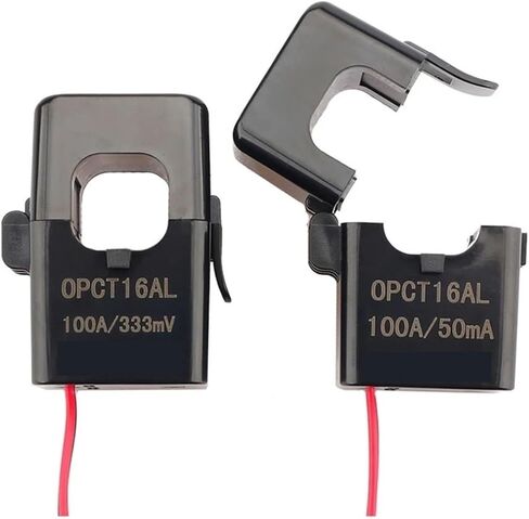 1 قطعة محول تيار أساسي سبليت OPCT16ATL 100A 50mA 50A 40mA 10A 5mA 5A 2.5mA محول تيار من النوع المفتوح (50A-50mA) in Kuwait