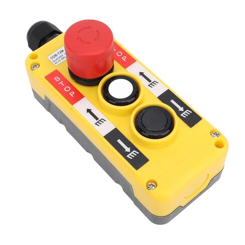 Industrial Crane Pendant Switch with Emergency Stop Button for Automation Control System in Kuwait