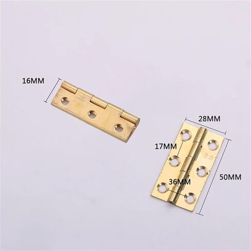 المفصلي 50*28*1.2mm موصل الأجهزة الملحقات 6 حفرة 2 بوصة النحاس 2 قطعة in Kuwait