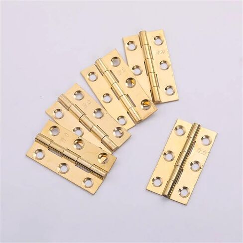 المفصلي 50*28*1.2mm موصل الأجهزة الملحقات 6 حفرة 2 بوصة النحاس 2 قطعة in Kuwait