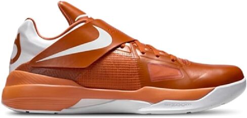 حذاء Nike Zoom KD IV برتقالي/أبيض صحراوي للرجال (IB3555 800) - 12 in Kuwait