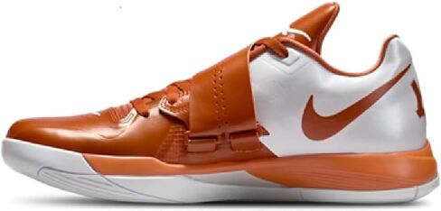 حذاء Nike Zoom KD IV برتقالي/أبيض صحراوي للرجال (IB3555 800) - 12 in Kuwait