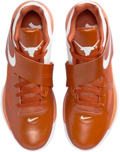 حذاء Nike Zoom KD IV برتقالي/أبيض صحراوي للرجال (IB3555 800) - 12 in Kuwait