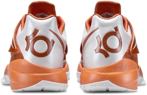 حذاء Nike Zoom KD IV برتقالي/أبيض صحراوي للرجال (IB3555 800) - 12 in Kuwait