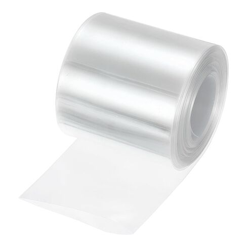 Generic غلاف البطارية PVC أنابيب الانكماش الحراري 48 مم ضياء 75 مم مسطحة 33 قدم (10 أمتار) عزل جيد واضح لحزمة البطارية in Kuwait