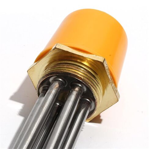 DN32 1 1/4Inch 1.25Inch Thread Electric Heating Element 3KW 190mm Length Tri Clamp Heaters 220V 1Pcs in Kuwait