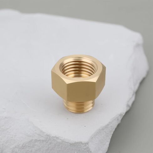 2 قطعة M12X1.5 ذكر إلى 1/4 "مهايئ أنثي مقياس الضغط النحاس محول للأنظمة الهيدروليكية المعدات الهوائية in Kuwait