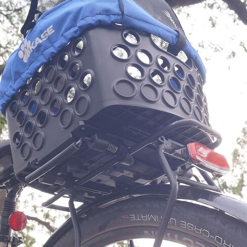 EBike Basket Dairyman X - إطلاق سريع ليناسب جميع رفوف الدراجة التي يصل عرضها إلى 7 بوصات وأصغر in Kuwait
