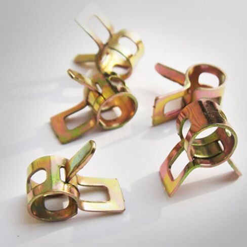 BESTOYARD 75pcs Adjustable Metal Spring Hose Clamps M6 M7 M8 M9 M10 Water and Air Tube Fasteners for Plumbing and Industrial Use in Kuwait