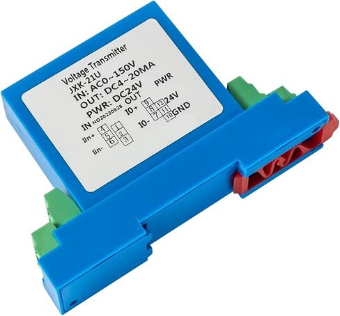 DC24v DC الجهد الارسال DC0-24mV-1500V المدخلات 4-20mA 0-5V 10V RS485 الناتج الجهد إشارة عزل محول الاستشعار (DC 0-500V المدخلات ، 4-20mA الإخراج) in Kuwait