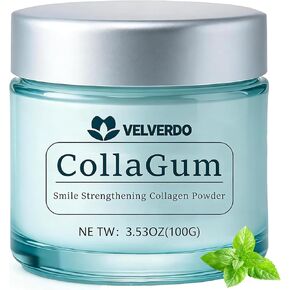 Velverdo Hydroxyapatite Tooth Powder with Collagen, Enamel Strengthening Toothpaste Powder for Teeth and Gums, Natural Oral Care(1pc) in Kuwait