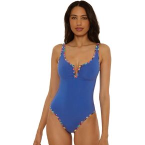 Becca Women's On The Edge One Piece Swimsuit, Adjustable, Bathing Suits for Women in Saudi Arabia