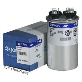 Jard 12714 - 20 فائق التوهج MFD x 370 VAC Genteq استبدال مكثف مستدير # C320R / 97F9602 in Kuwait