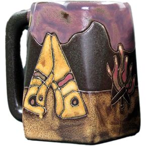 Mug - Tee Pee / Camp Fire 12 oz. in Saudi Arabia