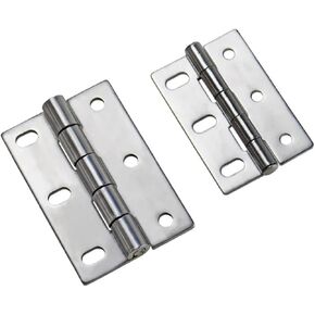 Silent Bearing Load-Bearing Hinge 304 Stainless Steel Chassis Electrical Cabinet Industrial Equipment 1Pcs(90mmX60mmX3mm) in Kuwait