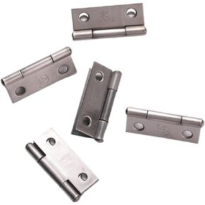 Stainless Steel Hinged Furniture Hinge 38 * 31 * 1mm 4 Holes 1.5 Inch 2Pcs in Kuwait