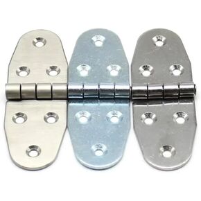 Circular Silent Hinge Cabinet Accessories Folding Flat Pages Industrial 1Pcs(304 Brushed) in Kuwait