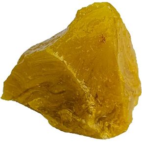 NATURAL Yellow Sapphire Uncut Huge Rough 395 Ct Earth Mined Gemstone CERTIFIED in Kuwait