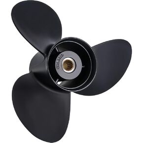 14.3X21 | 3817469 OEM Upgrade Aluminum Outboard Moto Boat Propeller fit Volvo Penta SX Drive All Models Engines 130-300 HP 3.0L/4.3L/5.0L/5.7L/5.8L/7.4L/8.2L, 19 Spline Tooth in Saudi Arabia