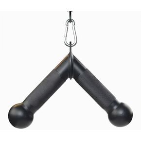Body-Solid Tools Tricep Handle with Knurled Grip Cable Machine Attachment in Kuwait
