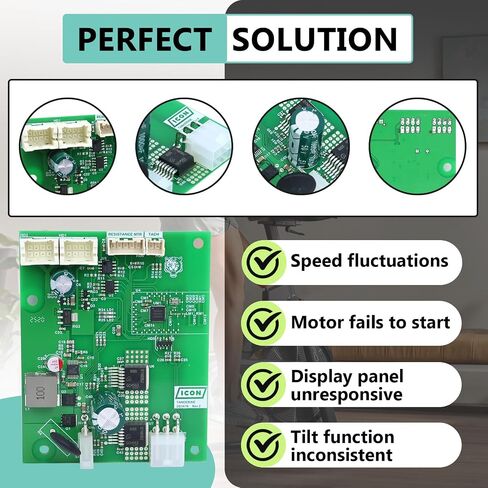 لوحة تحكم لدراجات التمرين 430157 متوافقة مع دراجات تمرين Nordic Track S22I S15I S10I C22I S27I SE9I X24، واستبدال لوحة الطاقة لدورة الاستوديو in Kuwait